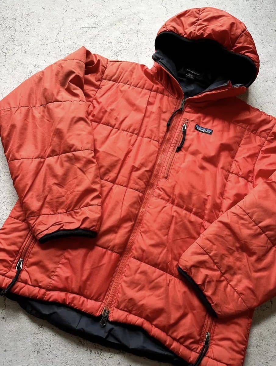 01s PATAGONIA DAS PARKA POP ORANGE S OLD VINTAGE パタゴニア ダスパーカー ポップオレンジ  オールド アウトドア ビンテージ