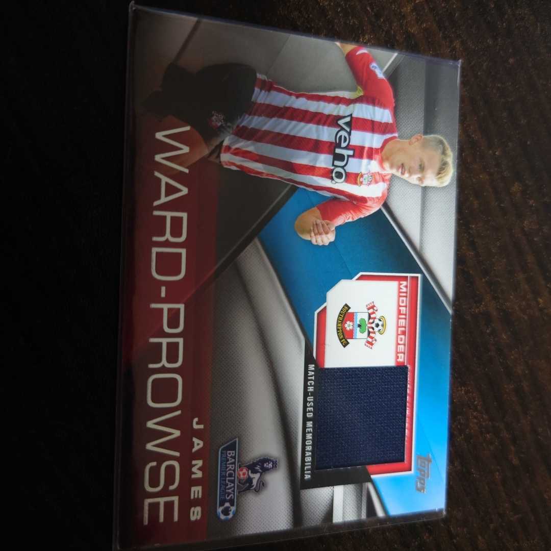 topps premier gold ジェームズ・ウォード＝プラウズ WARD-PROWSE ジャージーカード_画像1