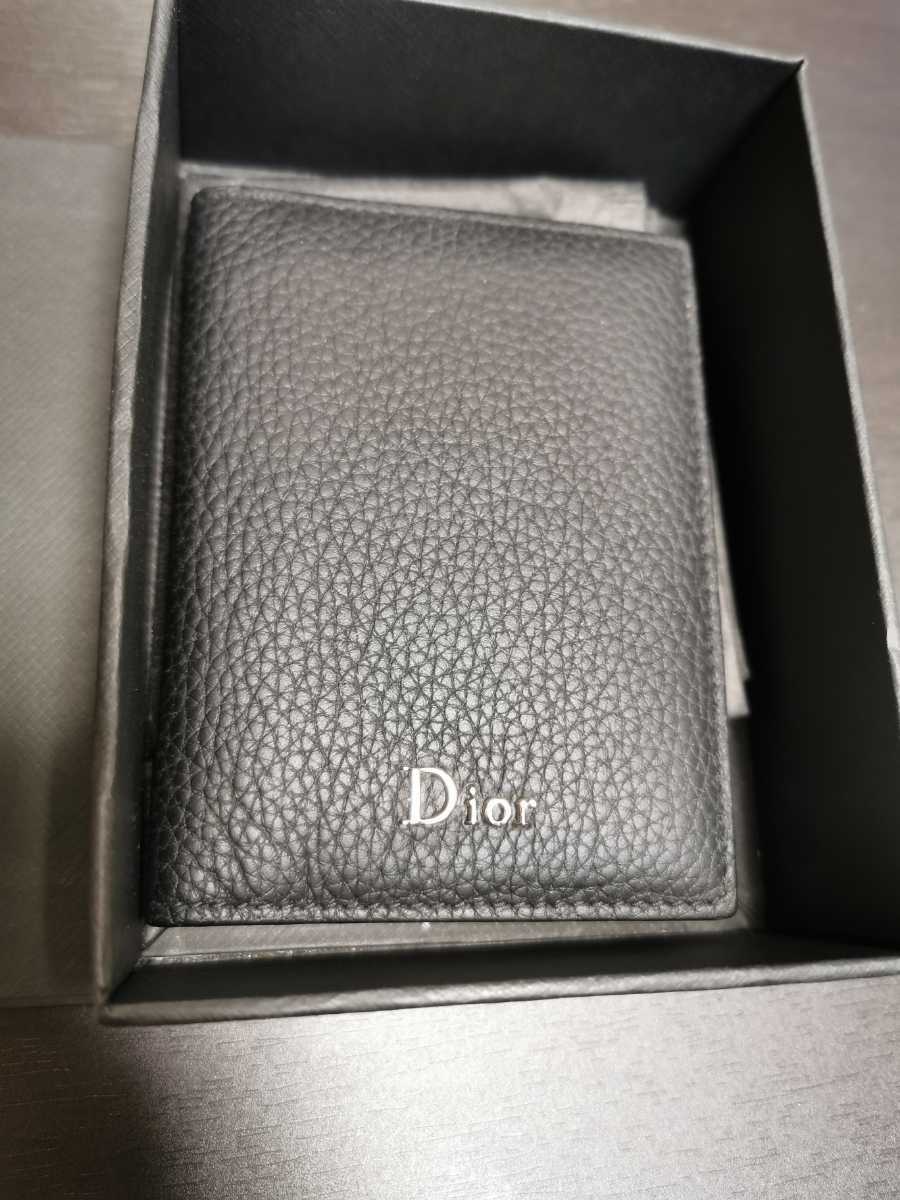 新品未使用 ディオールオム DIOR HOMME レザー カードケース パスケース(スーツ シャツ ネクタイ ジャケット ブルゾン ライダース バッグ