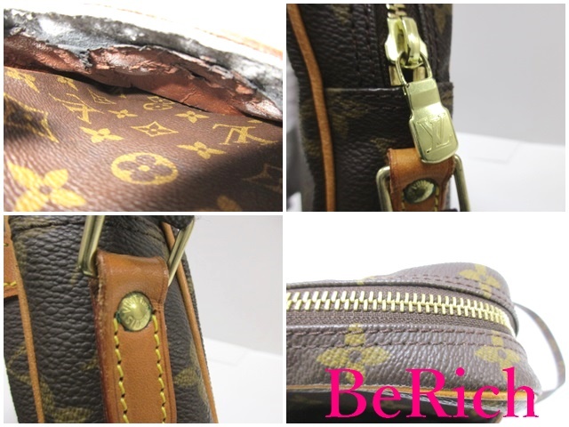 ルイ ヴィトン LOUIS VUITTON ショルダーバッグ モノグラム ダヌーブ M45266 LV ロゴ ポシェット 肩掛け【中古】【送料無料】 bk7564_画像5