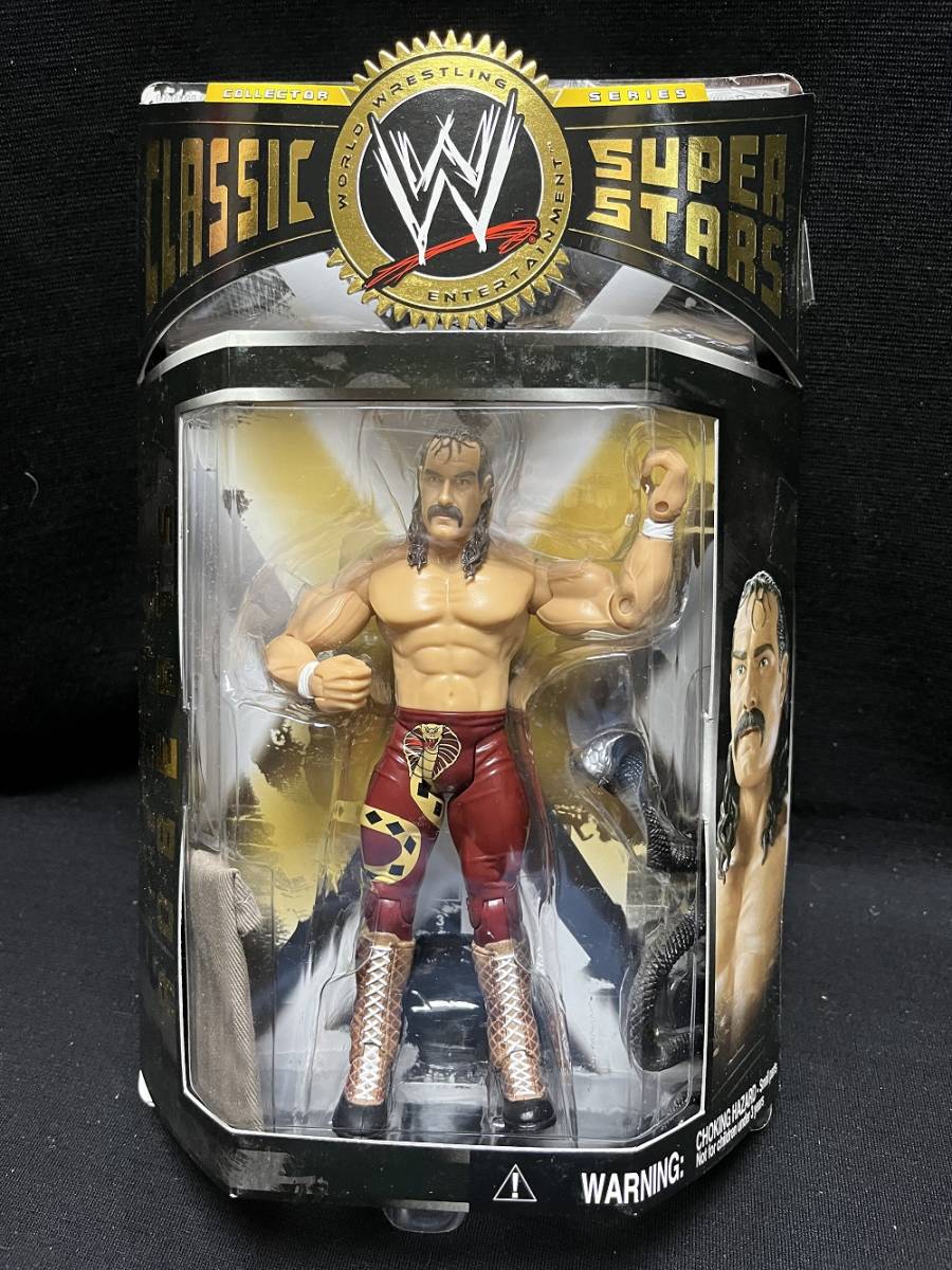 JAKKS：WWE Classic Superstars Series 3 ジェイク ・ロバーツ （未開封品）