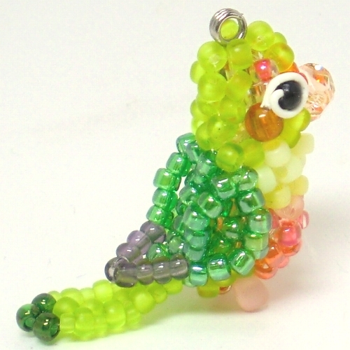  ho omi doria kaouro coin ko color change sinamon series beads. small bird *3WAY strap * smartphone Jack * fastener charm atelier small bird shop san 