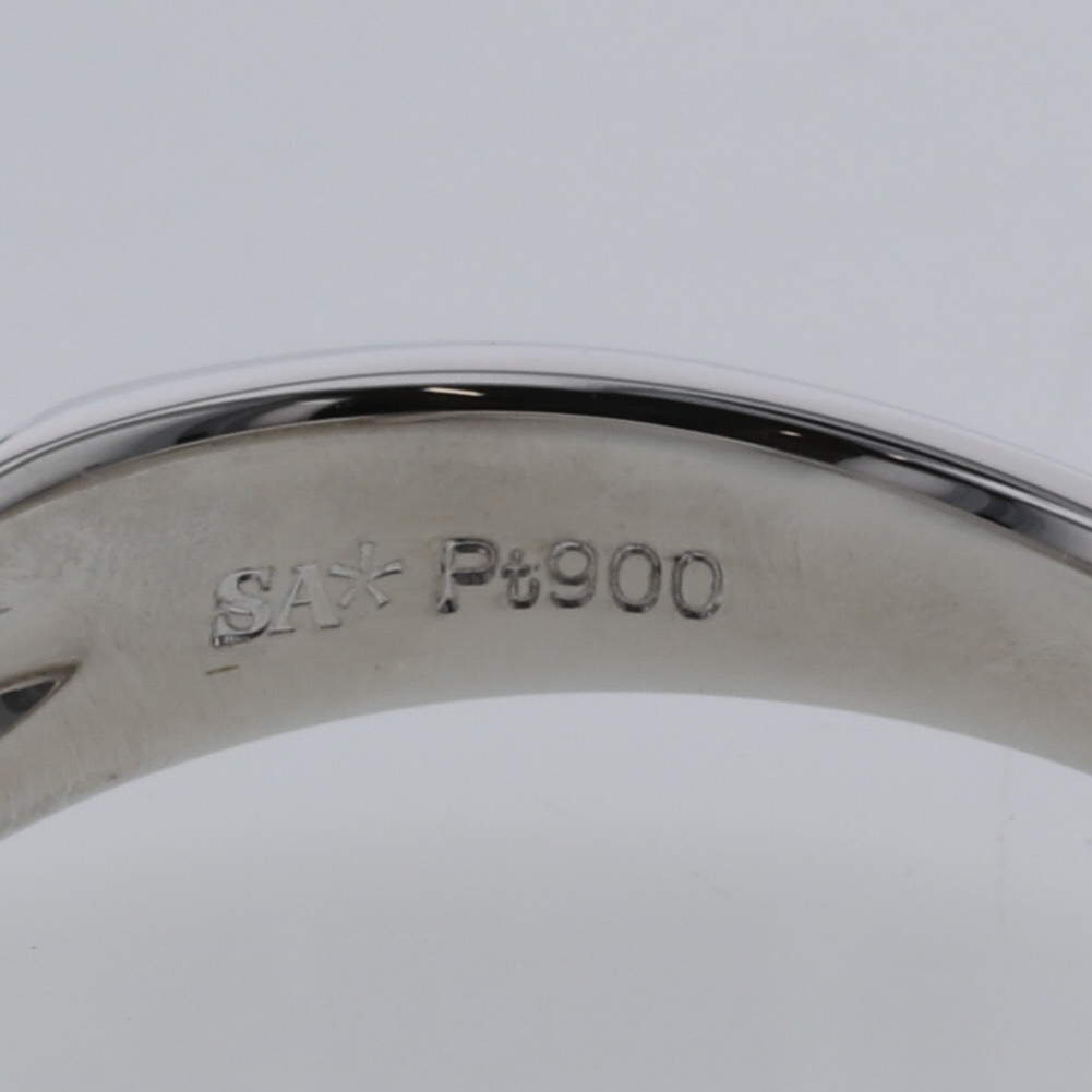 大特価!】 サバース リング 指輪 ウェーブ D0.11ct プラチナPT900