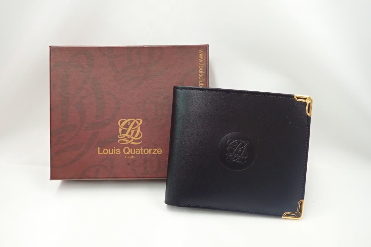 代購代標第一品牌－樂淘letao－ 12 未使用 Louis Quatorze ルイキャトルズ 本革 財布(約9.5*11㎝) 元箱付/刻印
