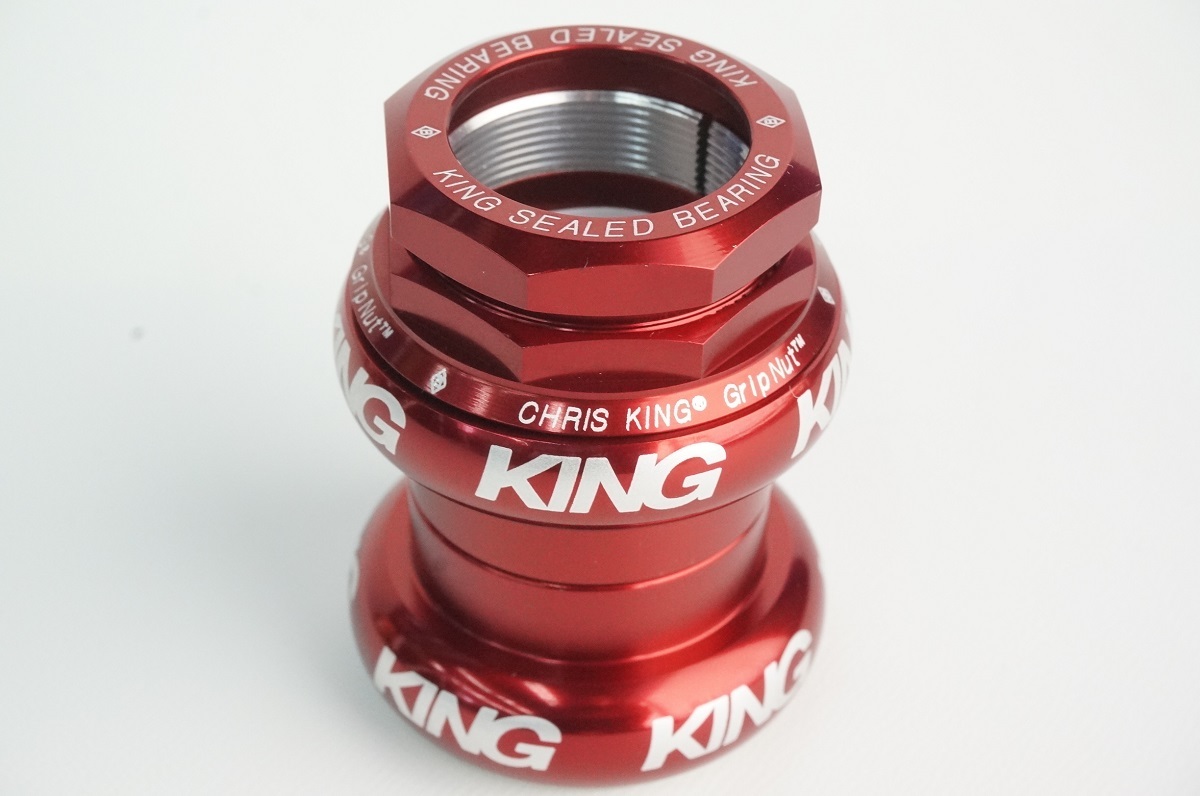 人気No.1 CHRIS KING 0905 BFR1 新品 スペーサー不可 赤 レッド ネジ切