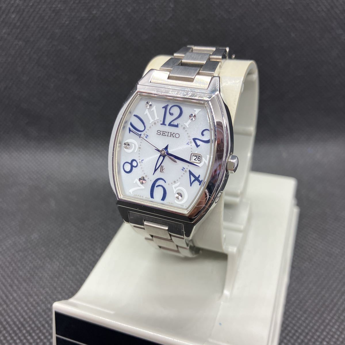 人気 【限定】SEIKO ルキア 1B22-0BC0 電波ソーラー シルバー | www