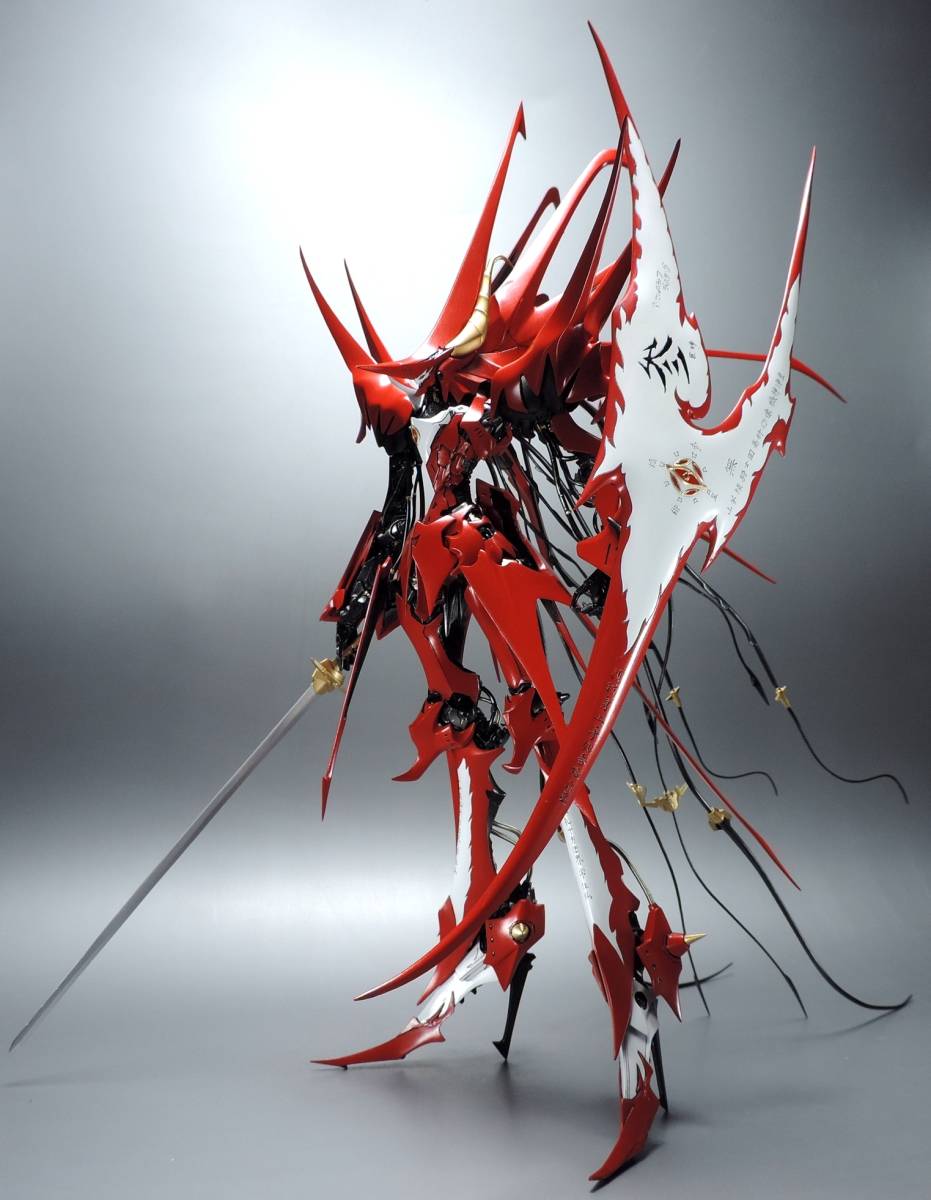 Yahoo!オークション - 1/100 焔星 エンシー 立ち姿改修 塗装済み Yahoo!オークション - 1/100 焔星 エンシー 立ち姿改修 塗装済み