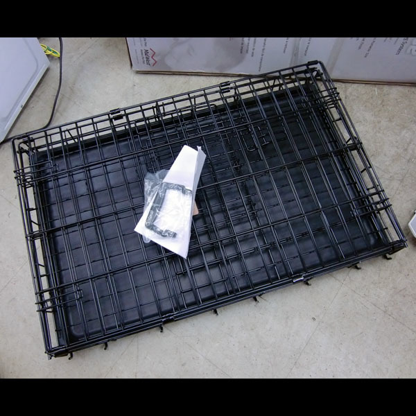  Sapporo . receipt limitation (pick up) * unused *LIXIL viva * folding type light weight steel cage I k Ray to*S size 