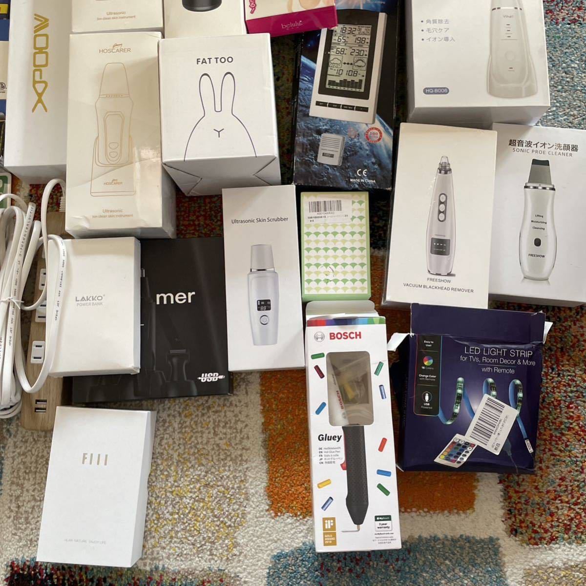 超豪華 最新家電まとめ売りセット 美顔器 空気清浄機 スターター 美容機器 LEDライト アイロン 脱毛器 クーラー 大手ECサイト倉庫引上品 超豪華 最新家電まとめ売りセット 美顔器 空気清浄機 スターター 美容機器 LEDライト アイロン 脱毛器 クーラー 大手ECサイト倉庫引上品