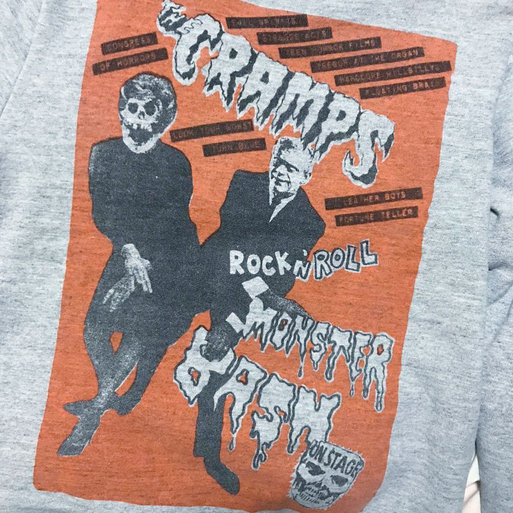 ヒステリックグラマー 【CRAMPS プリントスエット】Sサイズ トレーナー スウェット クランプス PUNK サイコビリー パンク_画像3