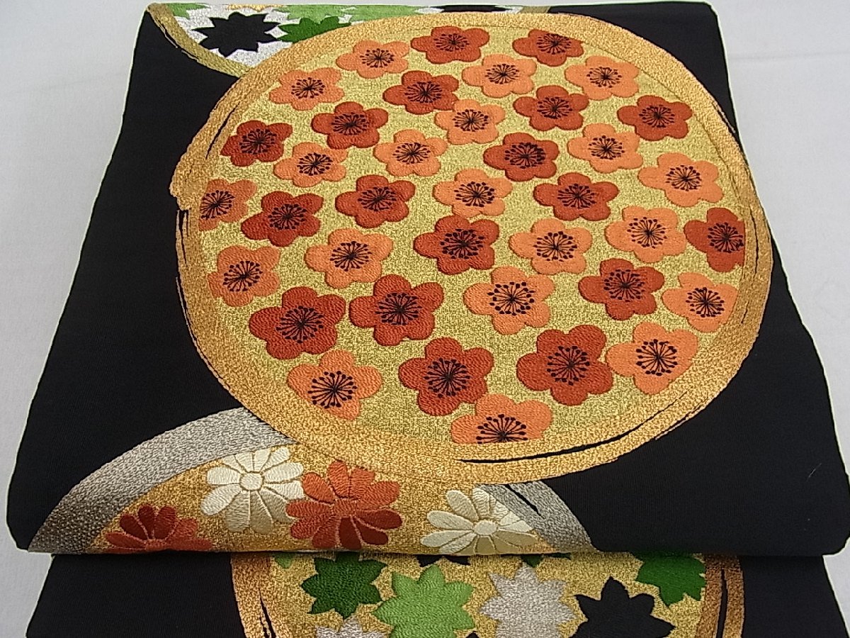 少し豊富な贈り物浴衣/水着平和屋□極上 付下げ 金糸刺繍 鳳凰花文 反端付き 逸品2s164 luxeria.ng