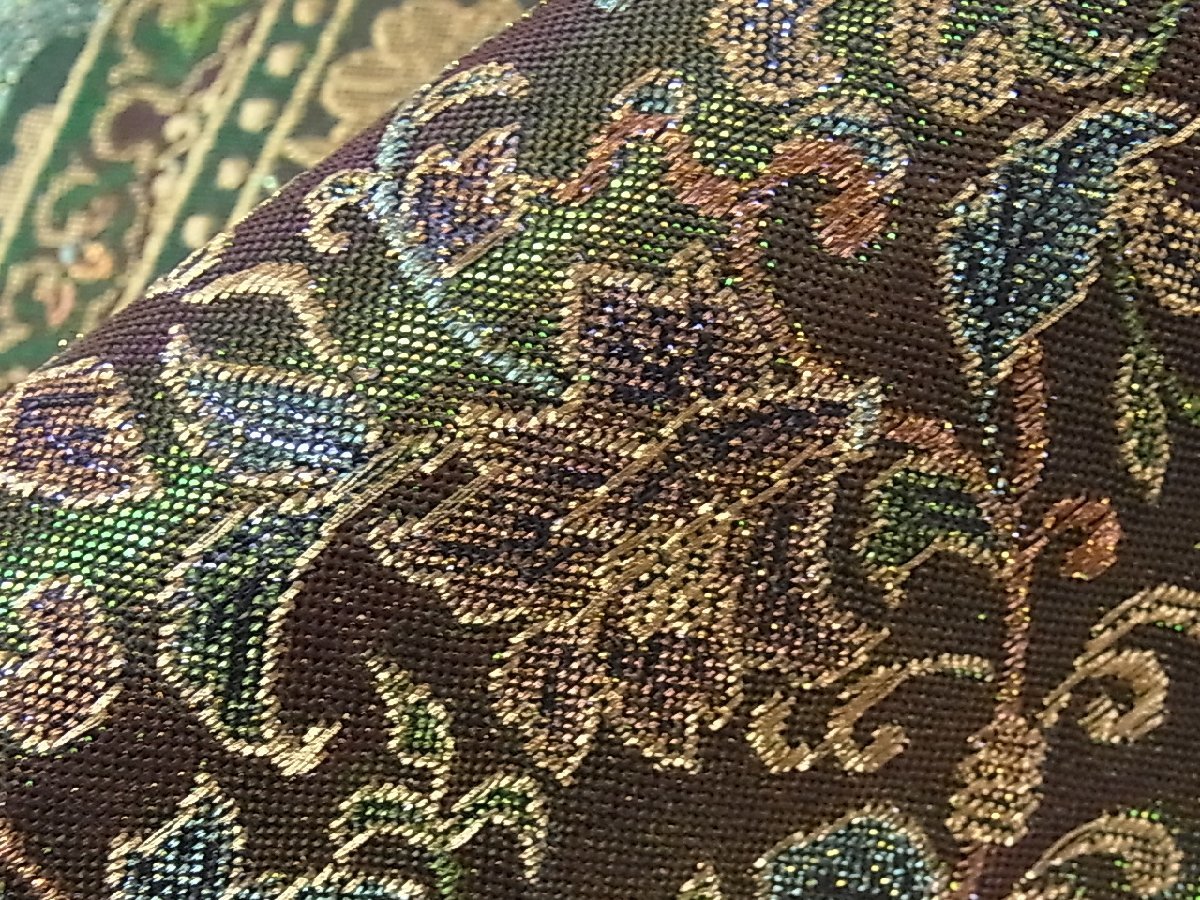 少し豊富な贈り物浴衣/水着かわいい~!」 付下げ 金糸刺繍 鳳凰花文 反端付き m-2s164 batpro