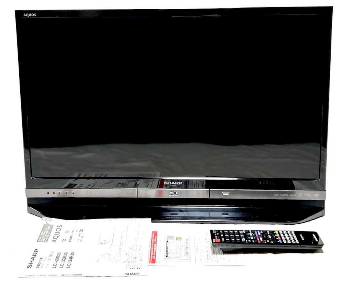 ☆ 送料無料 美品 シャープ 32V型 液晶 テレビ AQUOS LC-32R30-B