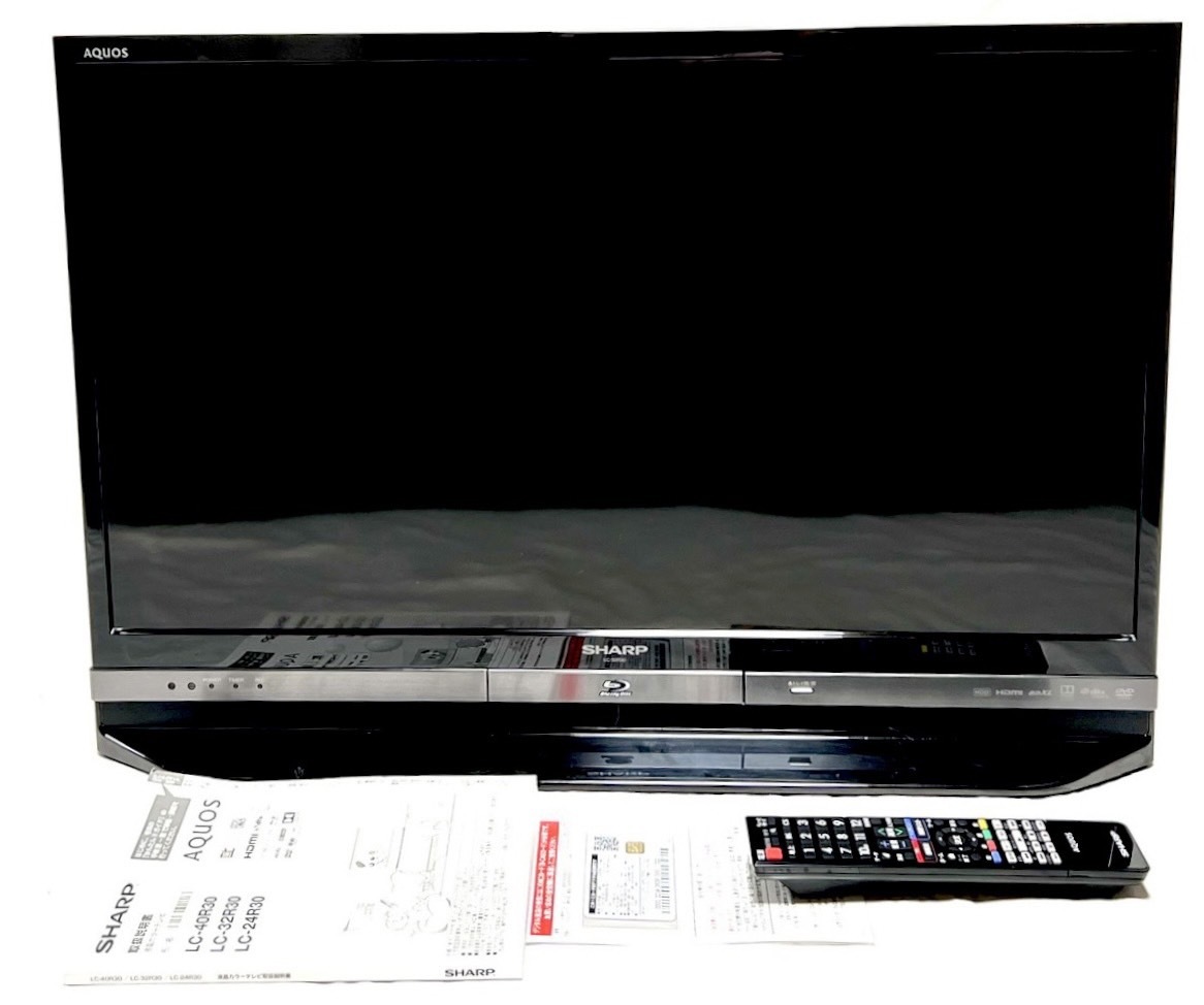 ヤフオク! - 送料無料 美品 シャープ 32V型 液晶 テレビ AQU