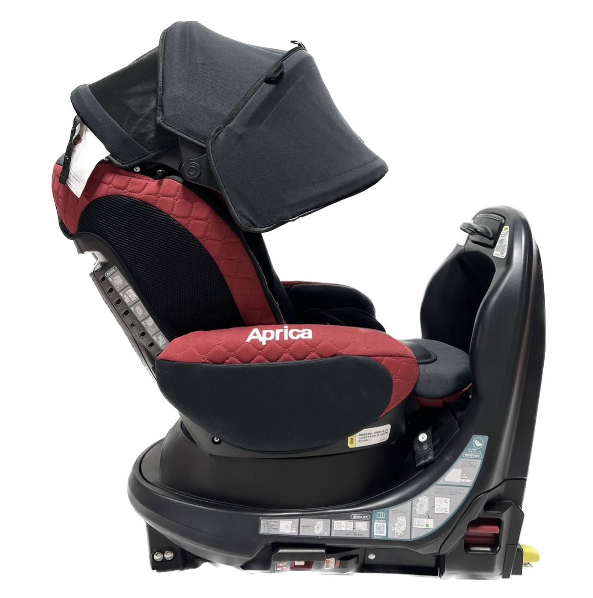 ☆ 送料無料 Aprica アップリカ フラディア グロウ ISOFIX デラックス インテリジェンスレッド RD 93503