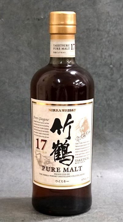 古酒 未開栓 ウイスキー ニッカ NIKKA 竹鶴 17年 700ml 箱付(日本