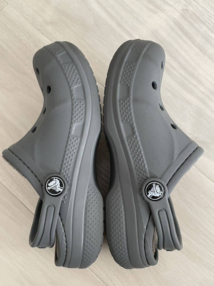 # супер-скидка #crocs/ Crocs # боа имеется сандалии # Kids детский *C12/18.5cm* серый 