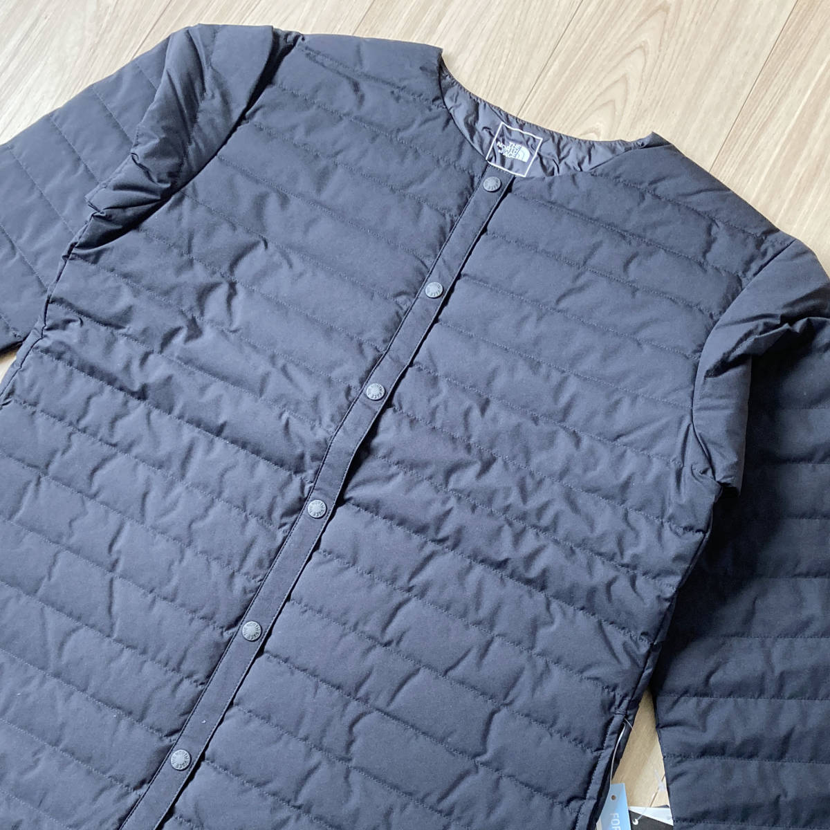 M 黒 ノースフェイス ウィンドストッパーゼファーシェルコート THE NORTH FACE WS Zepher Shell Coat K/ブラック M NDW92263 ダウン_画像3