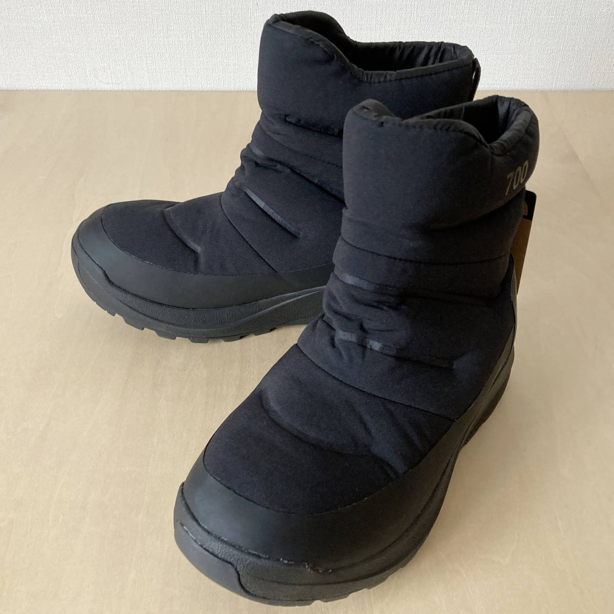 23cm 黒 ヌプシ ダウン ブーティ II THE NORTH FACE W Nuptse Down Bootie Ⅱ WP KK/TNFブラック US6/23cm NFW02170_画像1