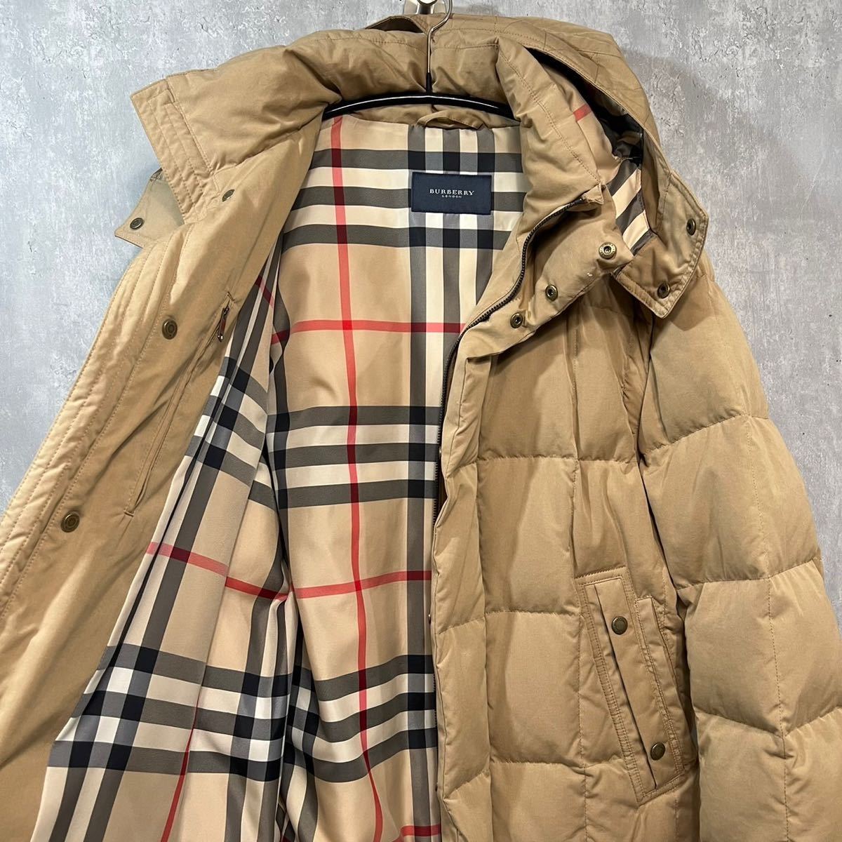 柔らかい バーバリーロンドン Burberry ダウンベスト ダウン 130