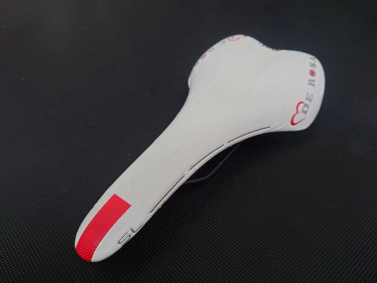 最新な 美品 selle ITALIA セライタリア SL DEROSA デローザ サドル