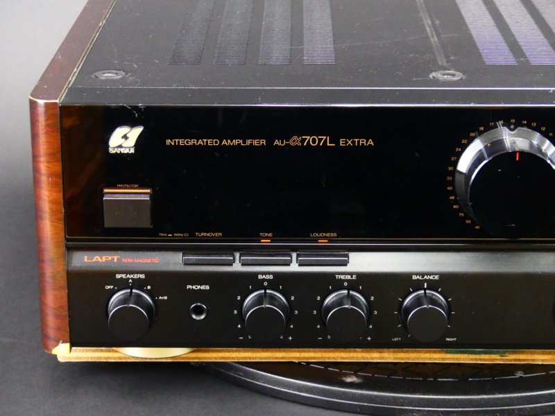 SANSUI AU-α707L EXTRA プリメインアンプ 音出し確認済み 【大放出