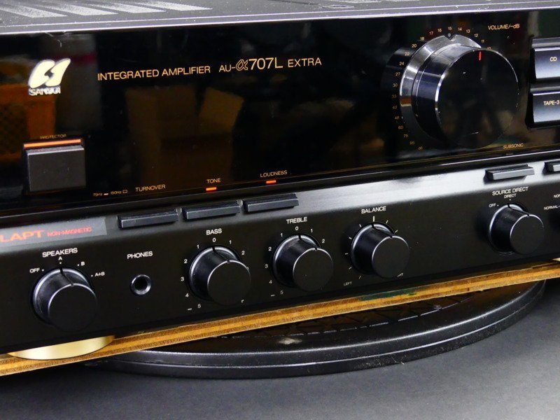 rr100 SANSUI サンスイ 山水 AU-α707L EXTRA プリメインアンプ 音出し確認済み
