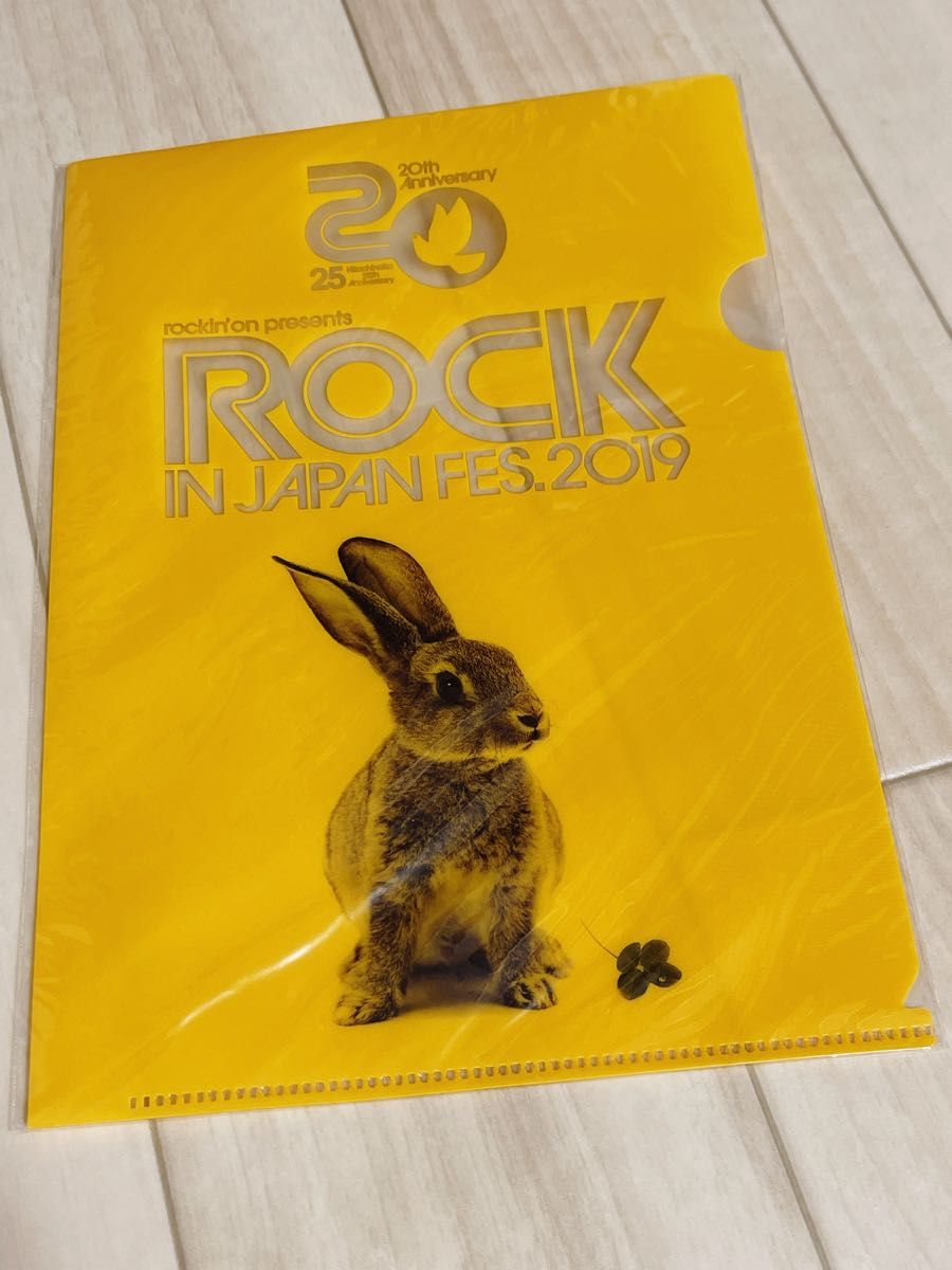 ROCK IN JAPAN FES クリアファイル マスキングテープ