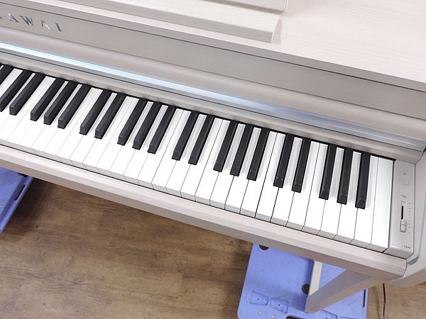 札幌市内近郊限定 KAWAI/カワイ 電子ピアノ CA49A 2022年製 プレミアムホワイトメープル調仕上げ 88鍵盤 シーソー式木製鍵盤  CAシリーズ