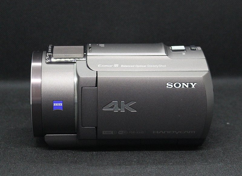 展示品 SONY/ソニー デジタルビデオカメラ 4K ハンディカム FDR-AX45 ブロンズブラウン 空間光学手ブレ補正_画像4