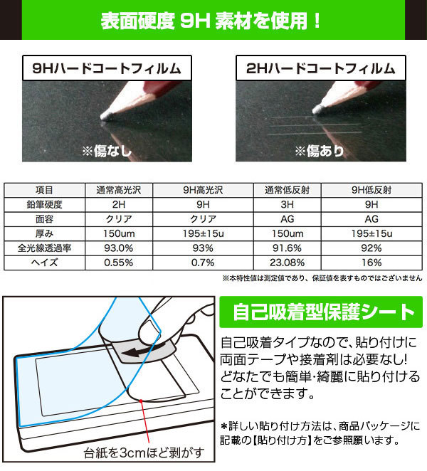 CHUWI HiPad Air 背面 保護 フィルム OverLay 9H Brilliant ツーウェイ タブレット ハイパッド エアー 9H高硬度 透明感 高光沢_画像4