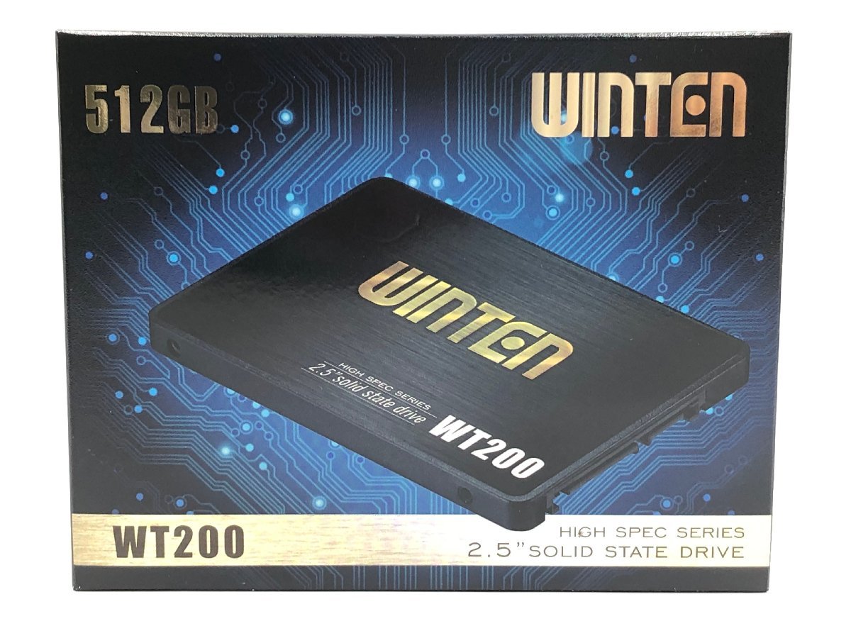 新品 SSD WINTEN WT200 2.5インチ 512GB SATA3 6GB/s HIGH SPEC SERIES 2.5 SOLID  STATE DRIVE