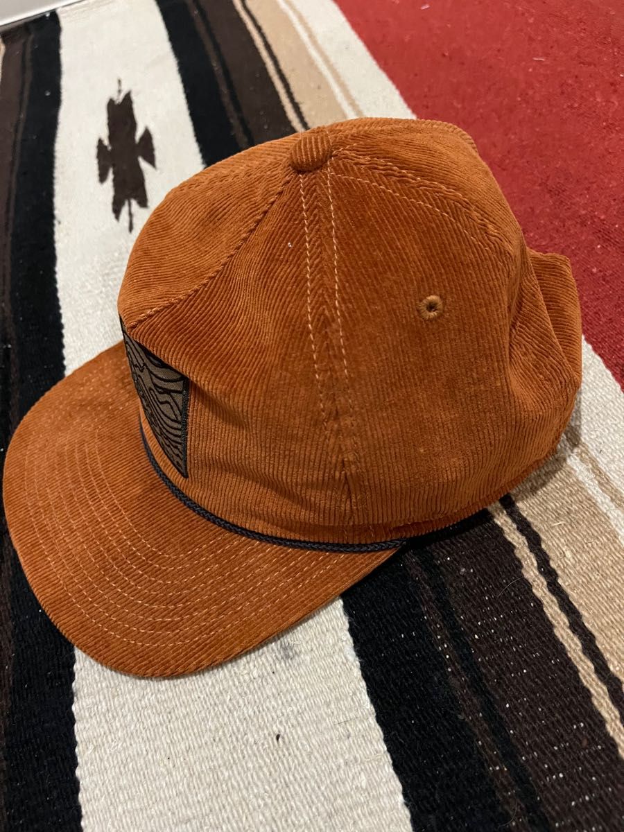 パタゴニア コーデュロイキャップ ブラウン 帽子 フリーサイズ