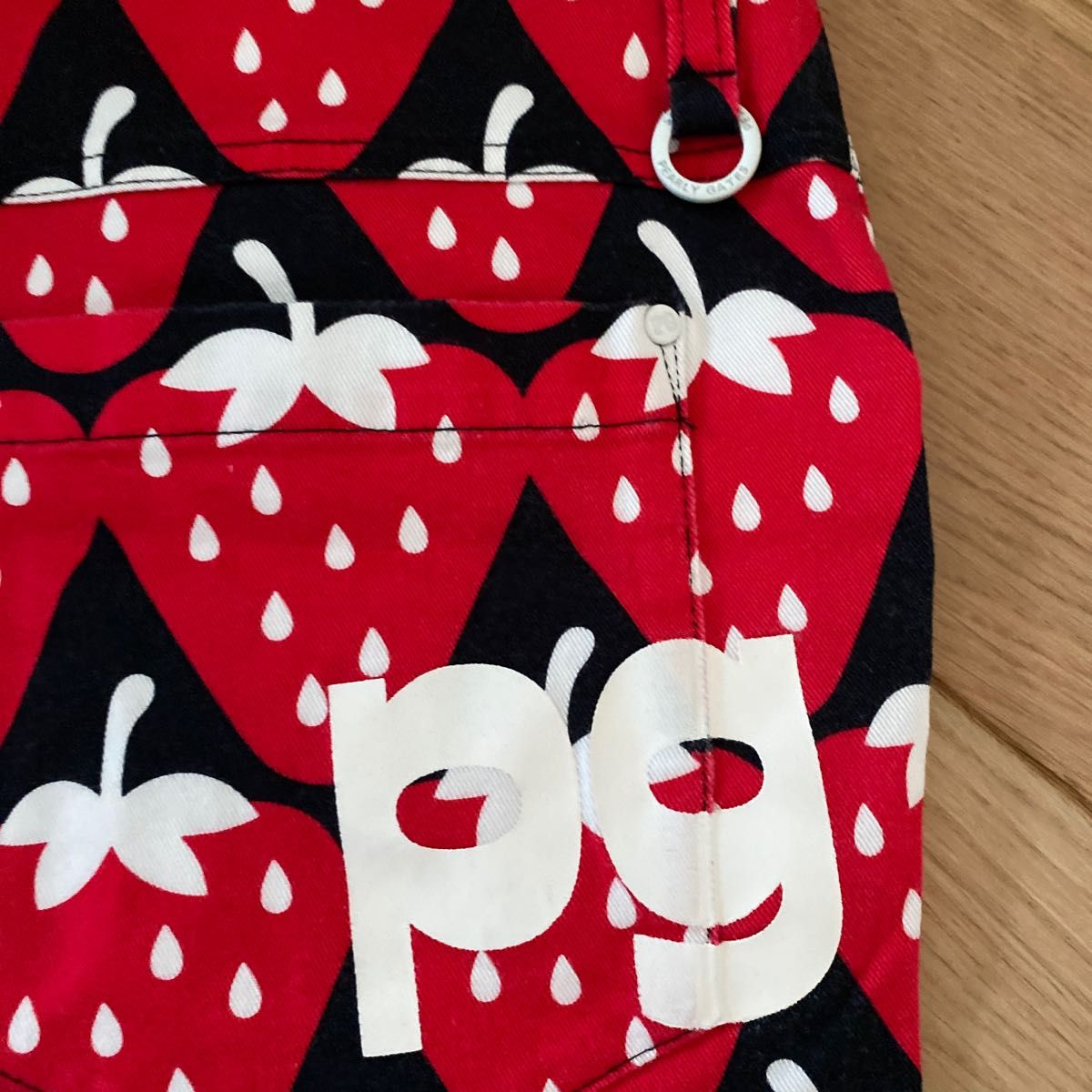 パーリーゲイツ ショートパンツ いちご柄 イチゴ柄 レディース