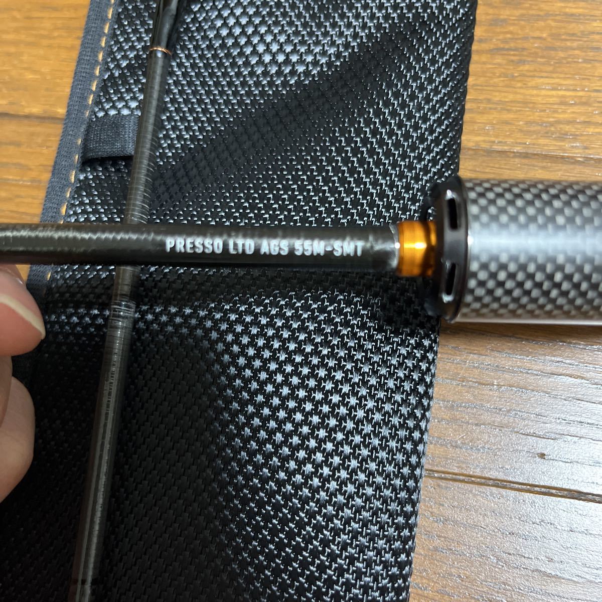DAIWA ダイワ PRESSO プレッソリミテッドAGS 55M-SMT エリアトラウトロッド 2ピース ボトムの釣りにおすすめ!_画像2