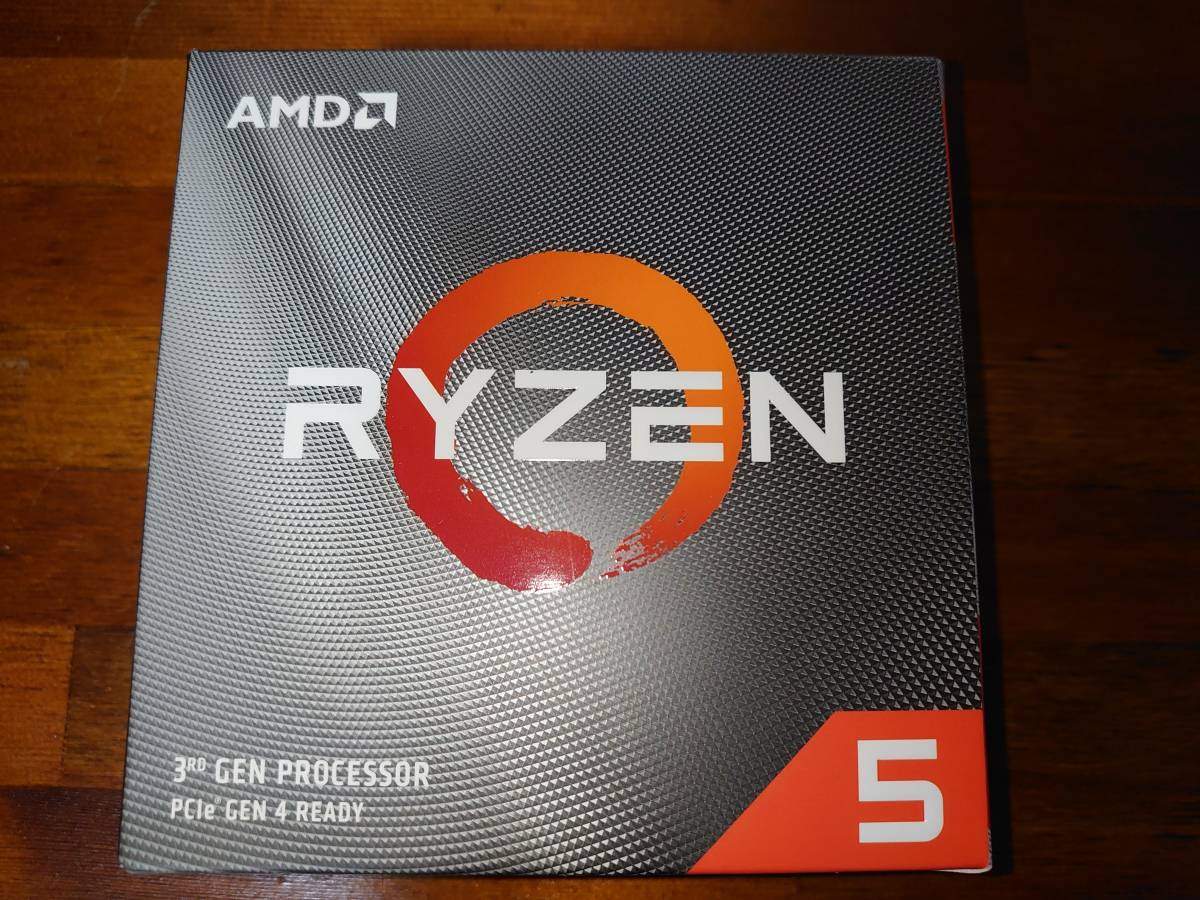 AMD RYZEN5 3600 リテールクーラー未使用