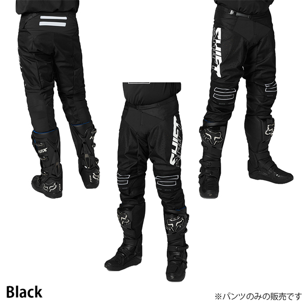 【在庫調整期間限定特価】 Shift オフロードパンツ 3LACK モデル King ブラック/32_画像3