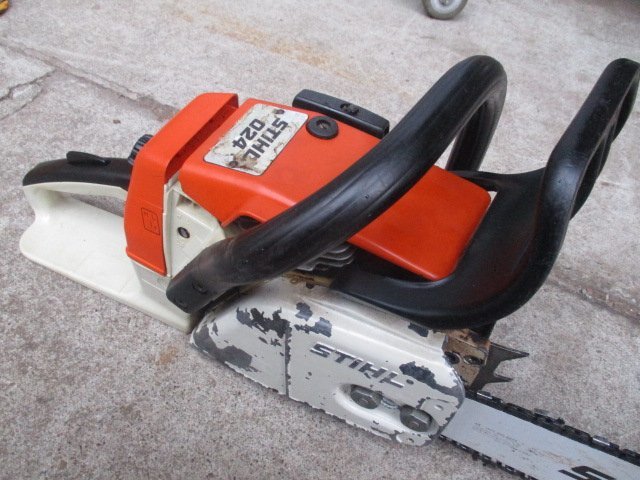 ヤフオク! - 中古品 STIHL エンジンチェーンソー 024 ③