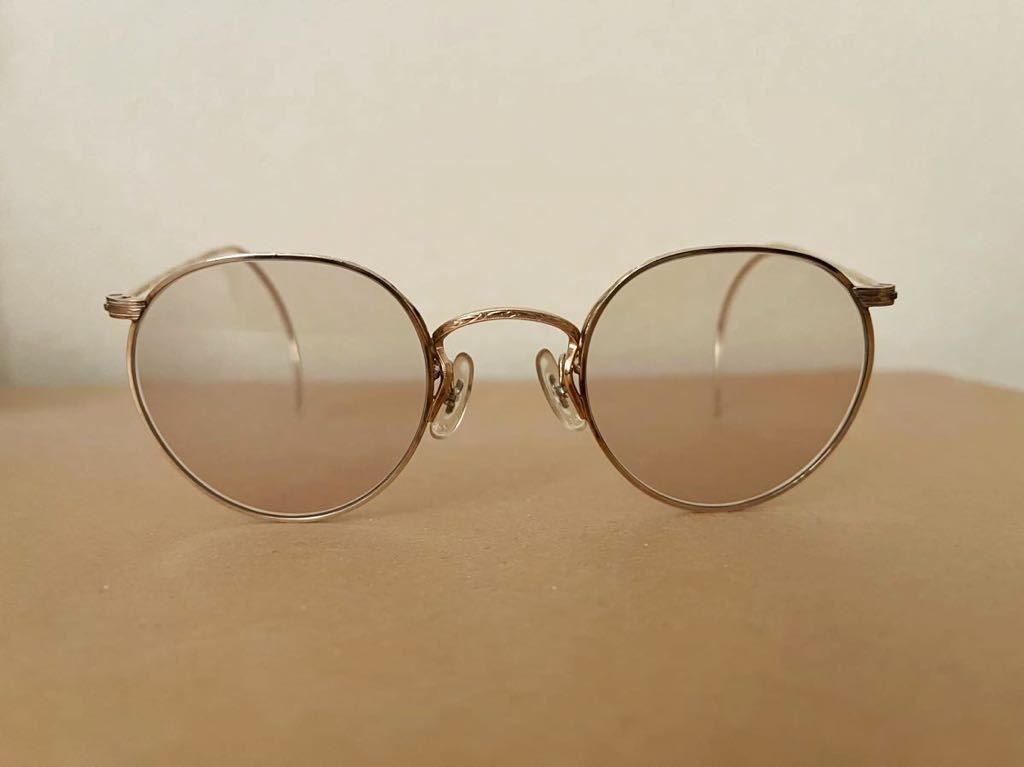 60s アートクラフト　フルビュー　12K 彫金　眼鏡　メガネ　サングラス　アメリカンオプティカル　デッドストック　ソラックザーデ_画像1