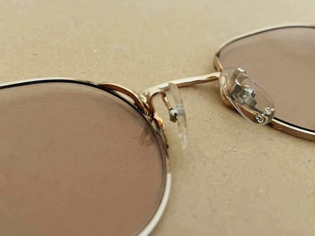60s アートクラフト　フルビュー　12K 彫金　眼鏡　メガネ　サングラス　アメリカンオプティカル　デッドストック　ソラックザーデ_画像7
