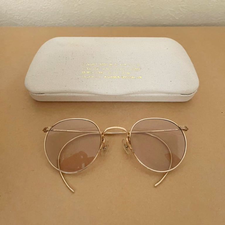 60s アートクラフト　フルビュー　12K 彫金　眼鏡　メガネ　サングラス　アメリカンオプティカル　デッドストック　ソラックザーデ_画像10