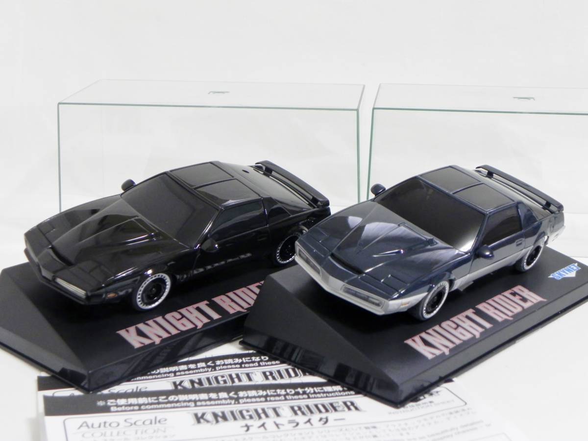 スカイネット ミニッツ ボディ ナイトライダー K.I.T.T. & K.A.R.R. 未使用 スキャナー機能付き KNIGHT RIDER Mini-Z 京商 キット & カール_画像3