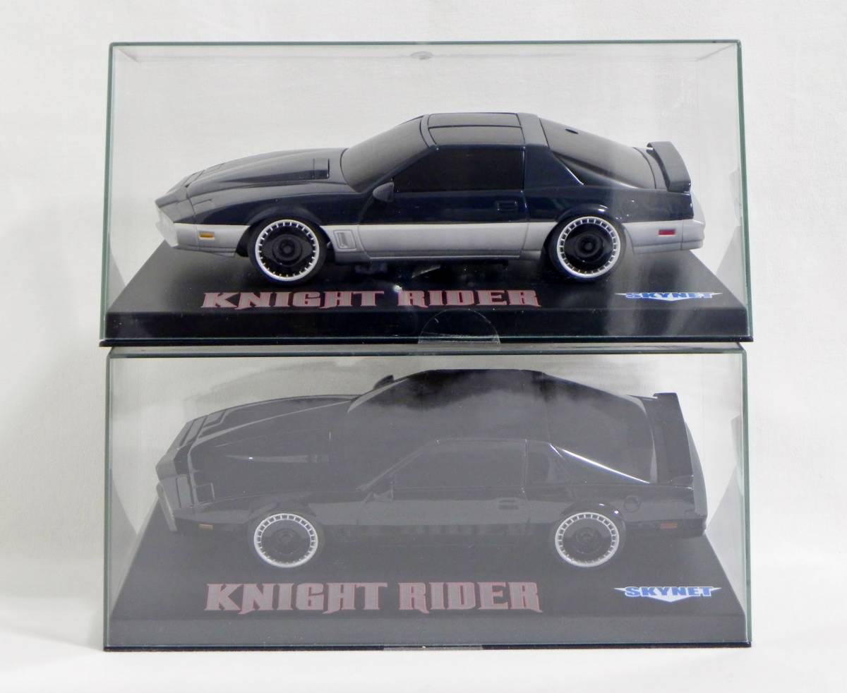 スカイネット ミニッツ ボディ ナイトライダー K.I.T.T. & K.A.R.R. 未使用 スキャナー機能付き KNIGHT RIDER Mini-Z 京商 キット & カール_画像2