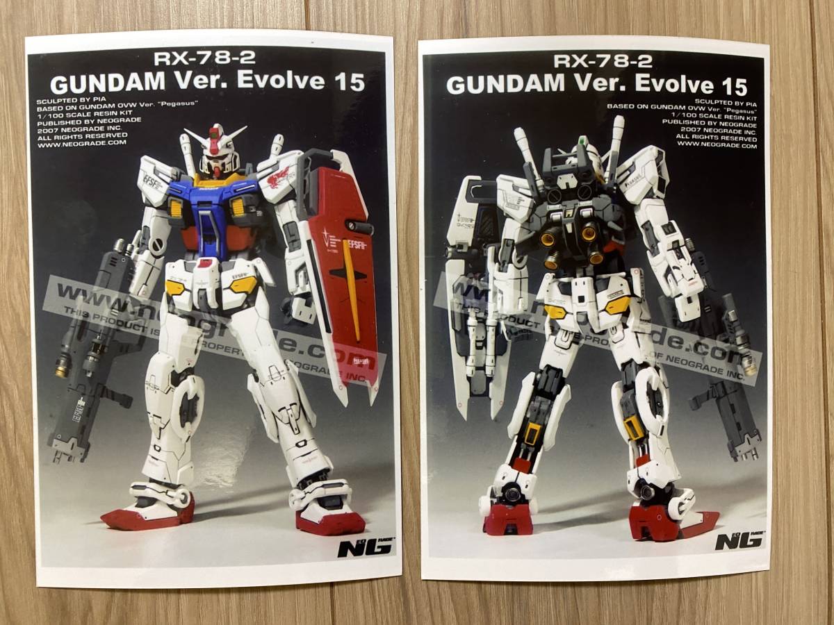 MG 1/100 RX-78-2 ガンダム EVOLVE15 改造パーツ 内袋未開封 MG 1/100 RX-78-2 ガンダム EVOLVE15 改造パーツ 内袋未開封