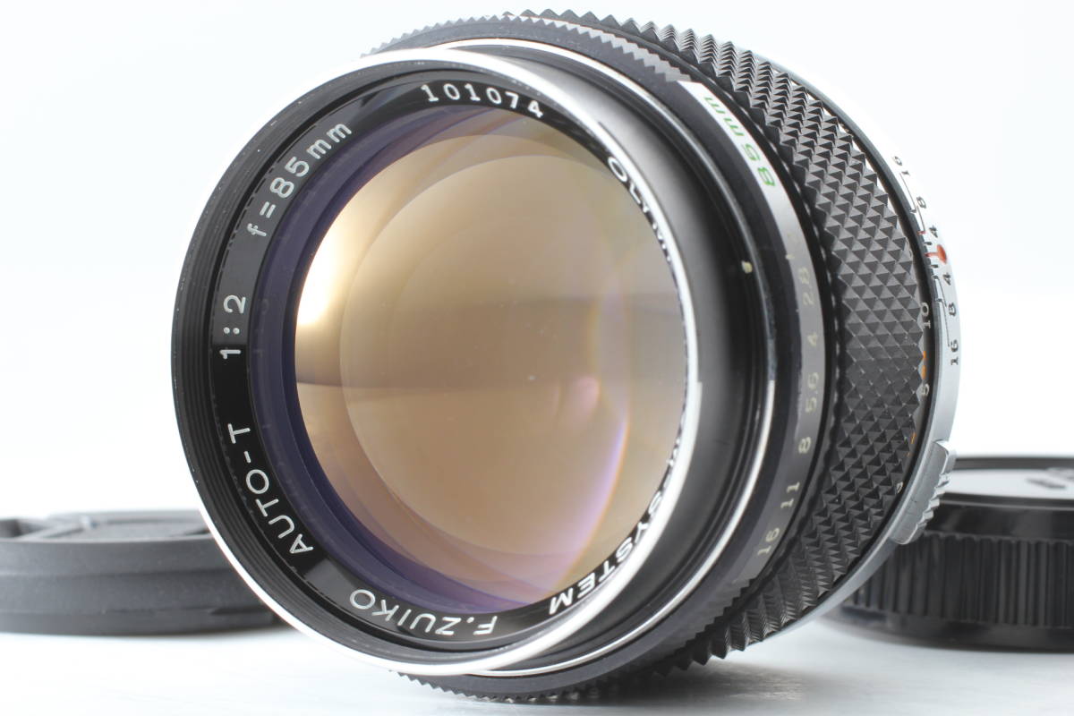 【美品】Olympus OM System F.ZUIKO AUTO-T 85mm F/2 MF Lens オリンパス 1505@wr