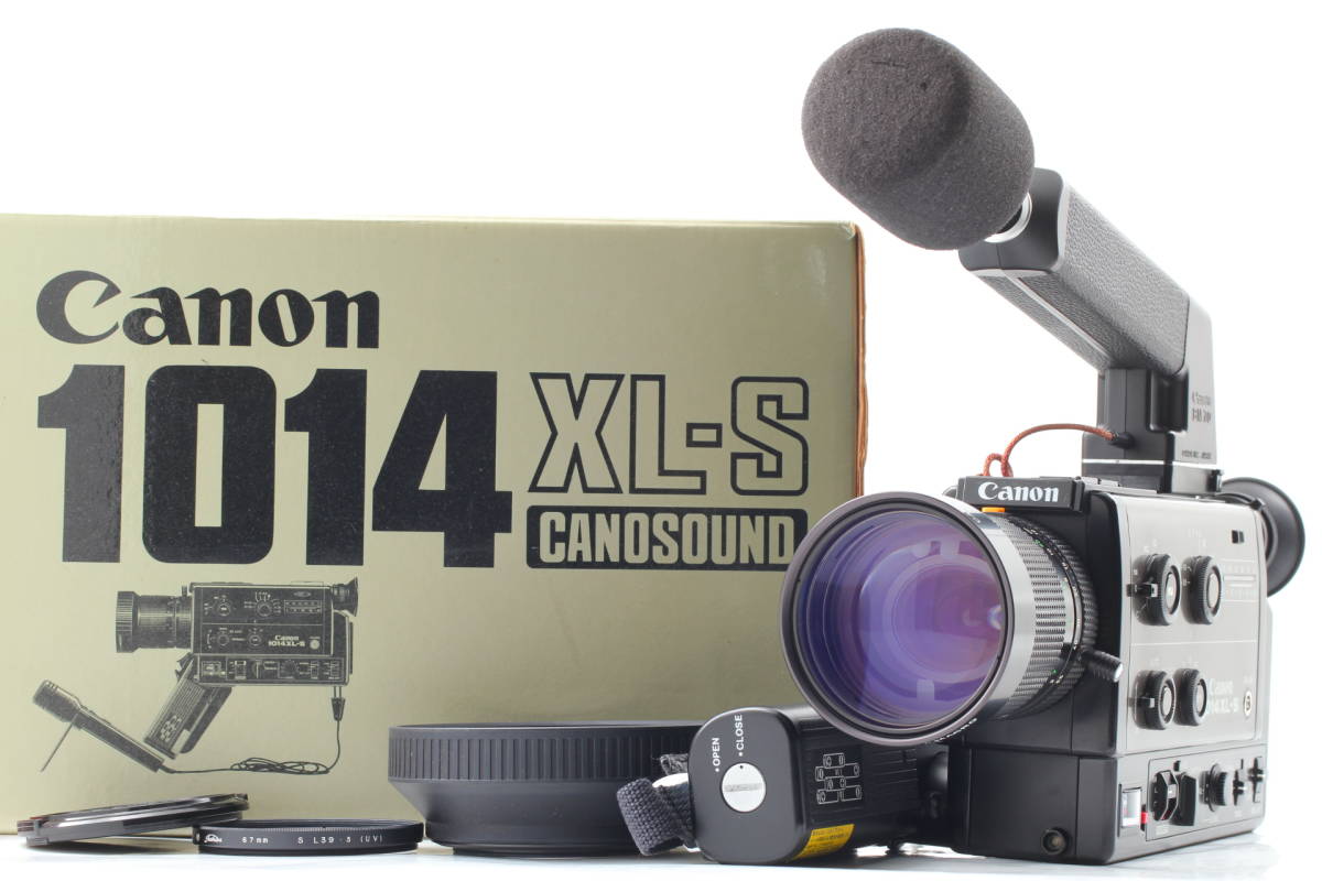【美品】All Works Canon 1014XL-S Super 8 8mm Movie Film Camera キヤノン 1640@i5
