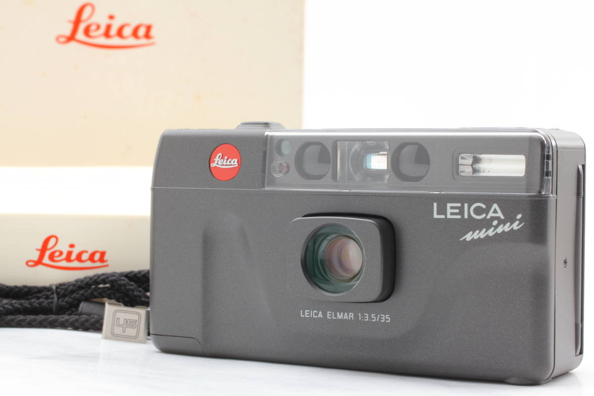 超美品】Leica Mini Elmar Black 35mm Point & Shoot Film Camera ...