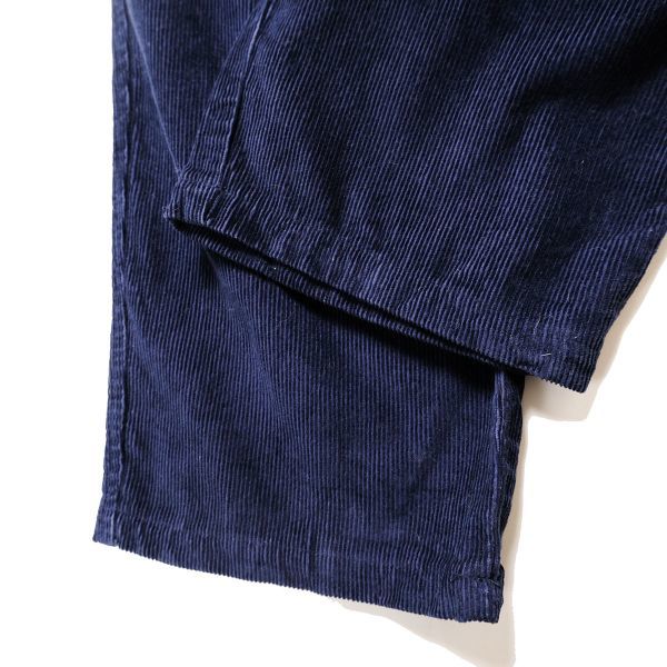 90's エディーバウアー 細畝 2タック コーデュロイパンツ 紺 (36) ネイビー 90年代 旧タグ 白タグ オールド Eddie Bauer_画像5