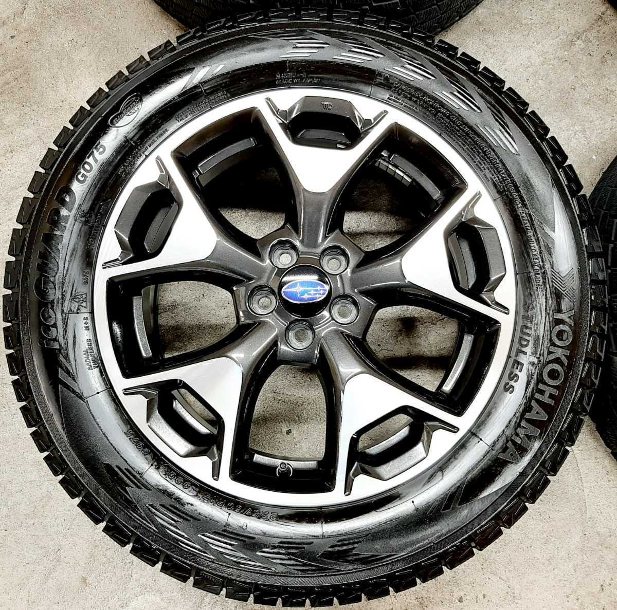 国産品 スバル XV 純正 ホイールタイヤ 225 60R17 スタッドレス