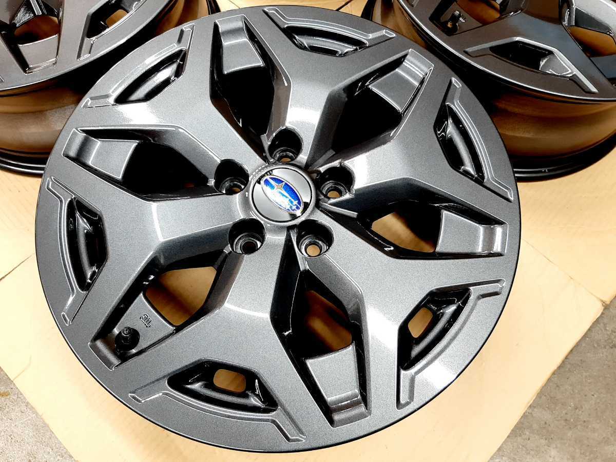 ☆ 新車外し スバル 新型 SK フォレスター 後期型 X-BREAK 純正アルミ